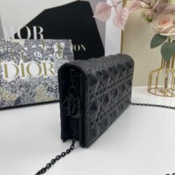 Dior LADY DIOR POUCH Diamond Motif replica