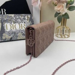 Dior LADY DIOR POUCH Diamond Motif replica