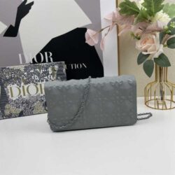 Dior LADY DIOR POUCH Diamond Motif replica