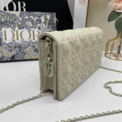 Dior LADY DIOR POUCH Diamond Motif replica