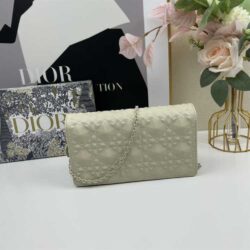 Dior LADY DIOR POUCH Diamond Motif replica