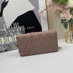 Dior LADY DIOR POUCH Diamond Motif replica