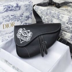 DIOR X KAWS Saddle Bag replica