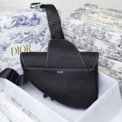 DIOR X KAWS Saddle Bag replica