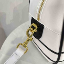 Dior MEDIUM VIBE ZIP BOWLING BAG Macrocannage replica