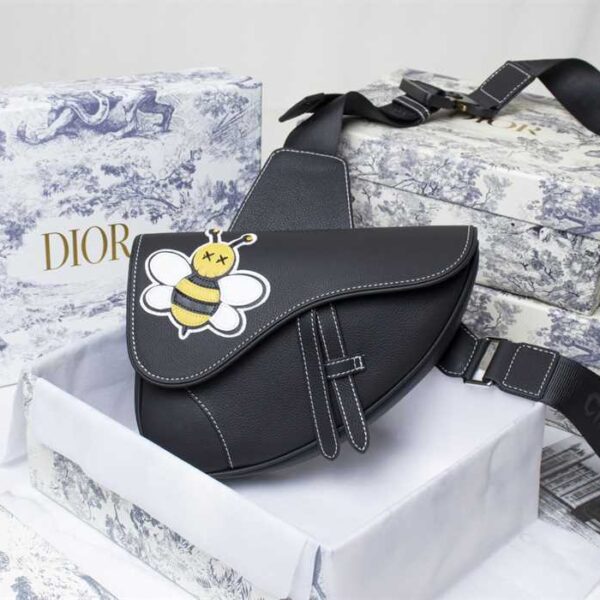 DIOR X KAWS Saddle Bag replica