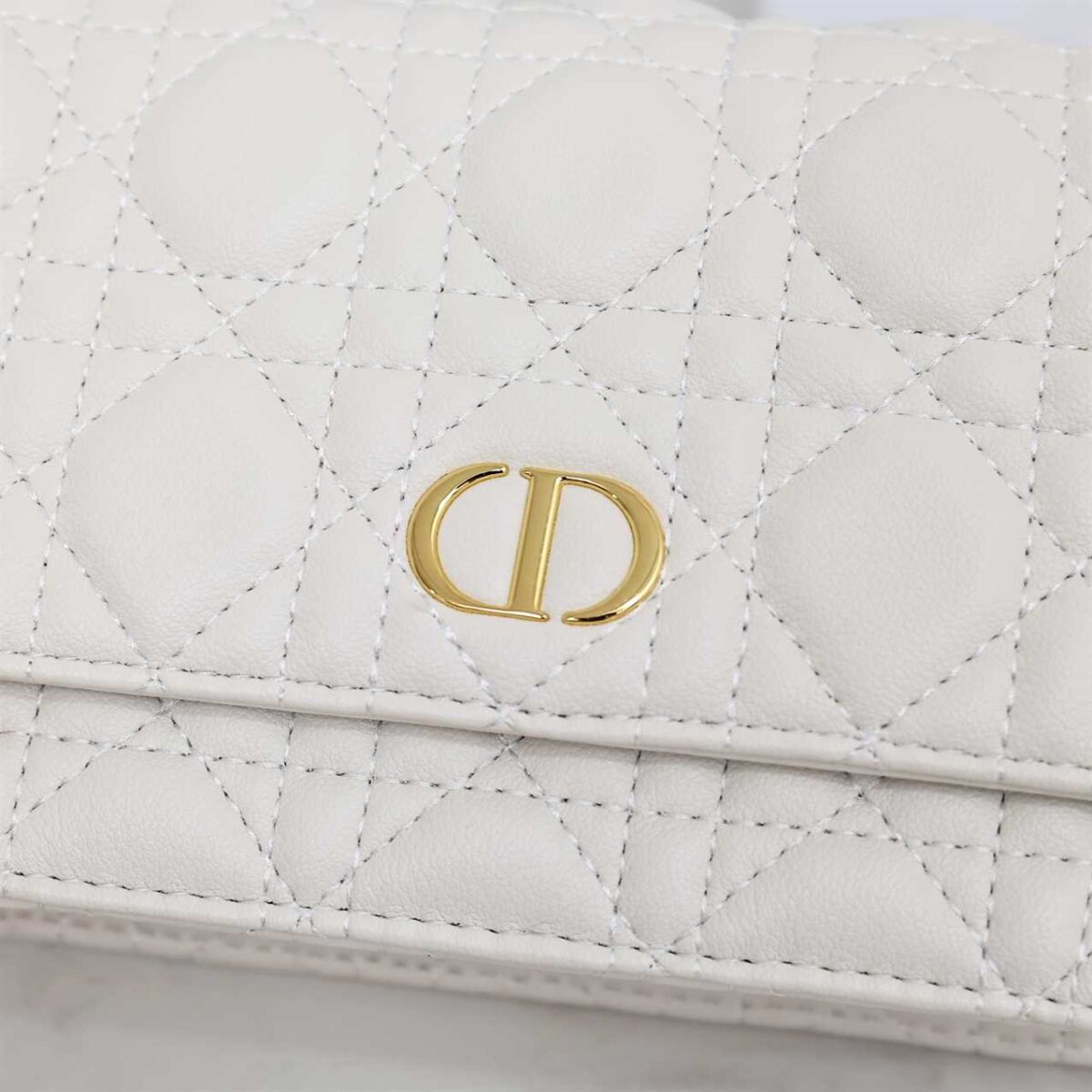 Dior Caro Belt Pouch With Chain replica