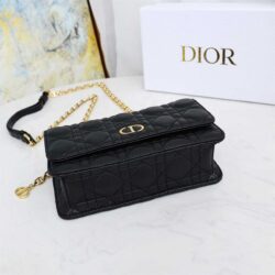 Dior Caro Belt Pouch With Chain replica