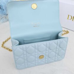 Dior Caro Belt Pouch With Chain replica