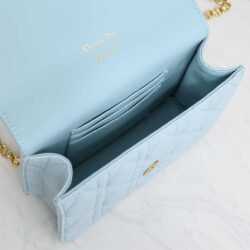 Dior Caro Belt Pouch With Chain replica