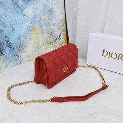 Dior Caro Belt Pouch With Chain replica