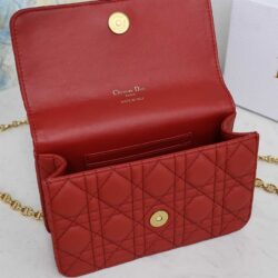 Dior Caro Belt Pouch With Chain replica