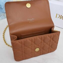 Dior Caro Belt Pouch With Chain replica