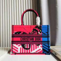 Dior Small Book Tote Animal Pattern replica