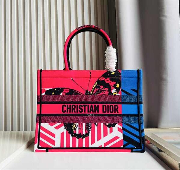 Dior Small Book Tote Animal Pattern replica