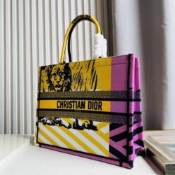 Dior Medium Book Tote Animal Pattern replica