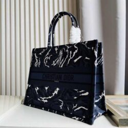 Dior Medium Book Tote Earth Pattern replica