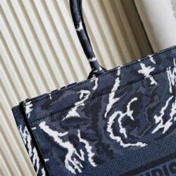 Dior Medium Book Tote Earth Pattern replica