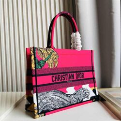 Dior Small Book Tote Animal Pattern replica