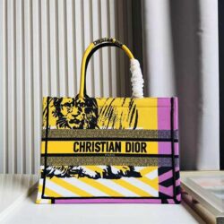 Dior Small Book Tote Animal Pattern replica