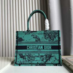 Dior Small Boook Tote Earth Pattern replica