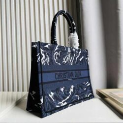 Dior Small Boook Tote Earth Pattern replica