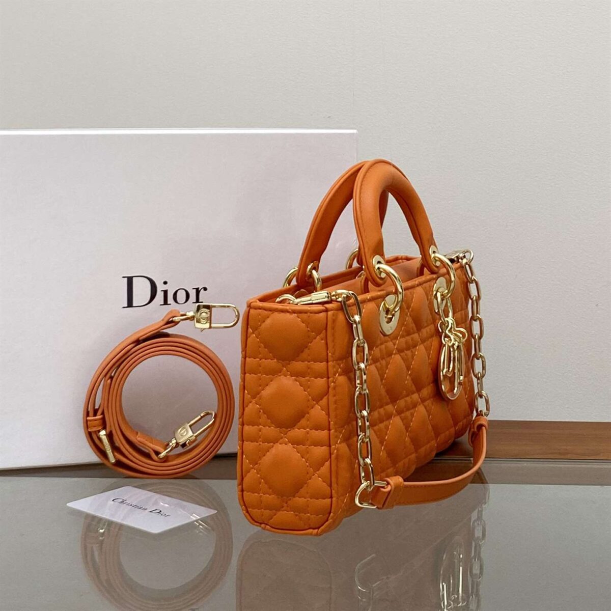 Dior LADY D-JOY BAG Cannage Lambskin replica