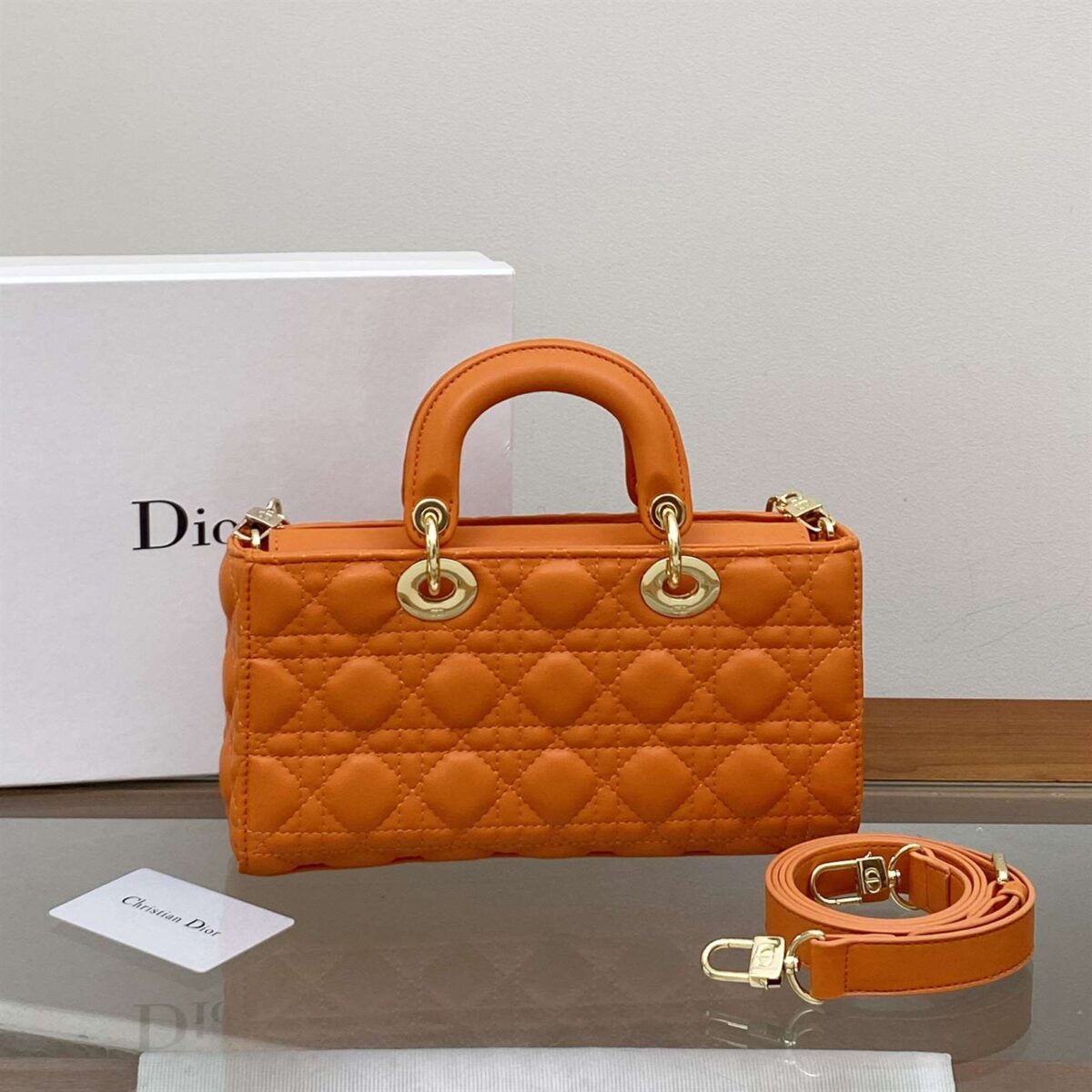 Dior LADY D-JOY BAG Cannage Lambskin replica