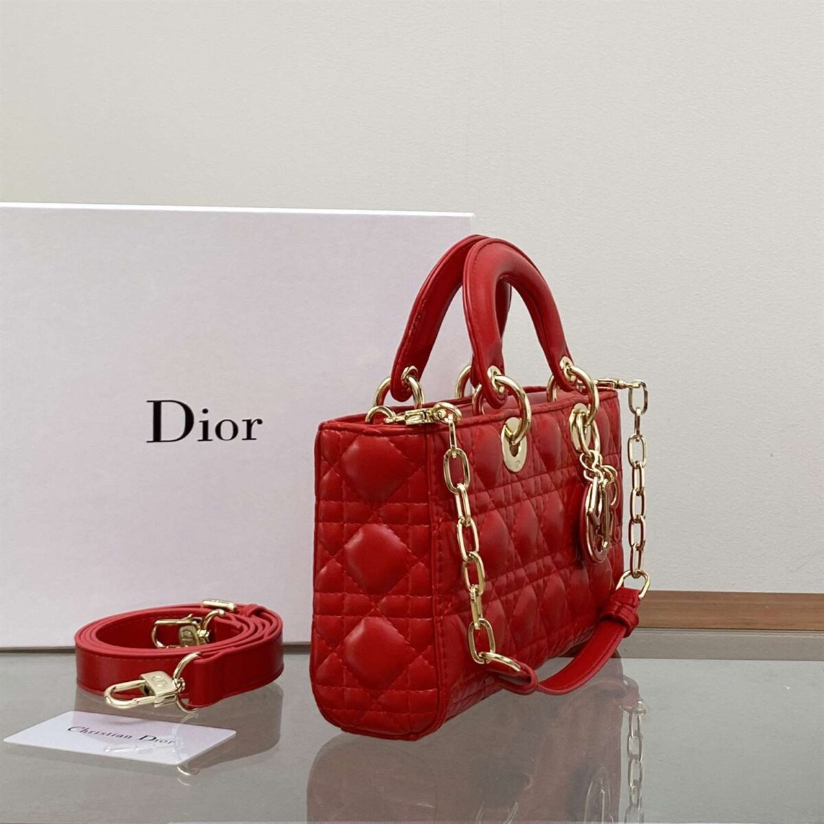 Dior LADY D-JOY BAG Cannage Lambskin replica