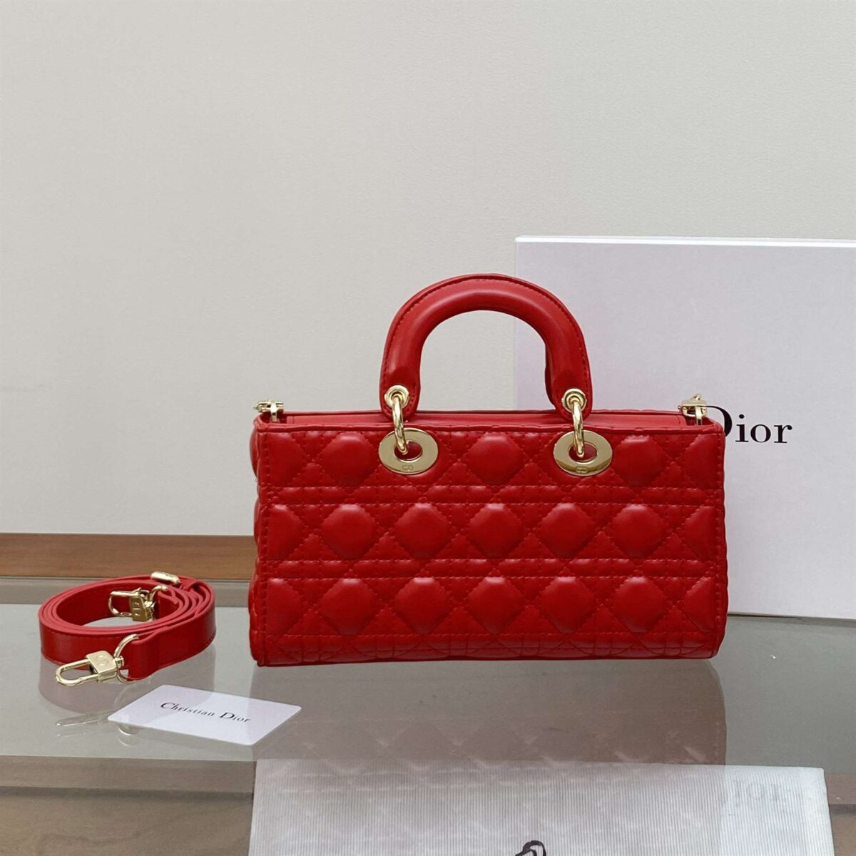 Dior LADY D-JOY BAG Cannage Lambskin replica