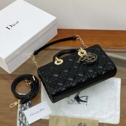 Dior LADY D-JOY BAG Cannage Lambskin replica