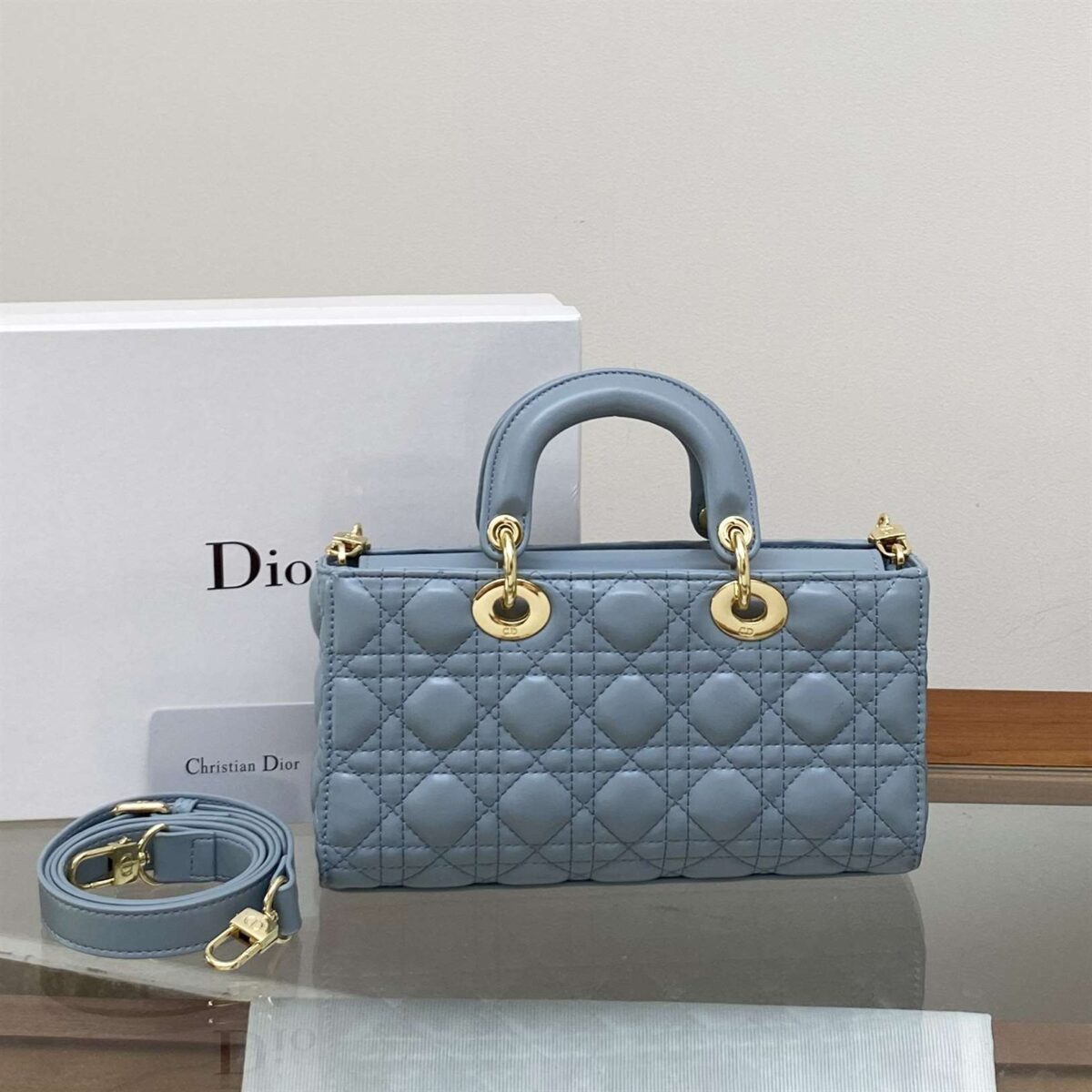 Dior LADY D-JOY BAG Cannage Lambskin replica