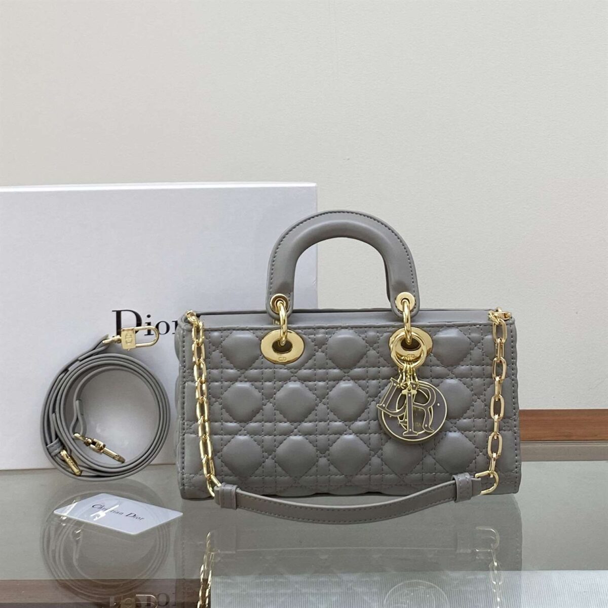 Dior LADY D-JOY BAG Cannage Lambskin replica