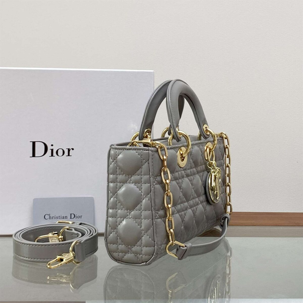 Dior LADY D-JOY BAG Cannage Lambskin replica