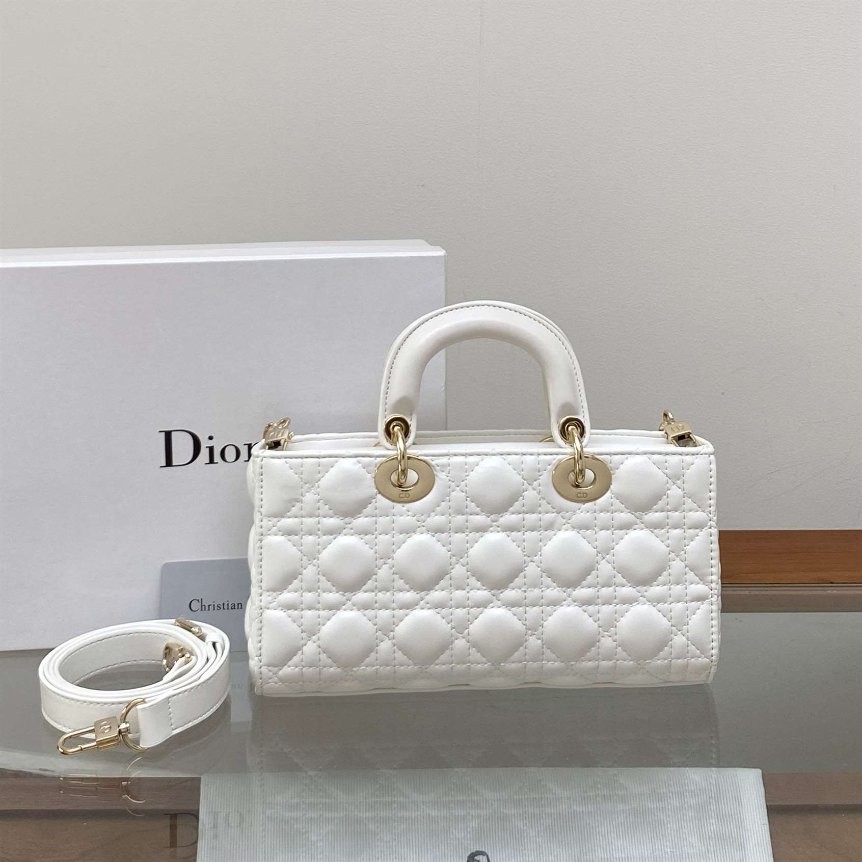 Dior LADY D-JOY BAG Cannage Lambskin replica