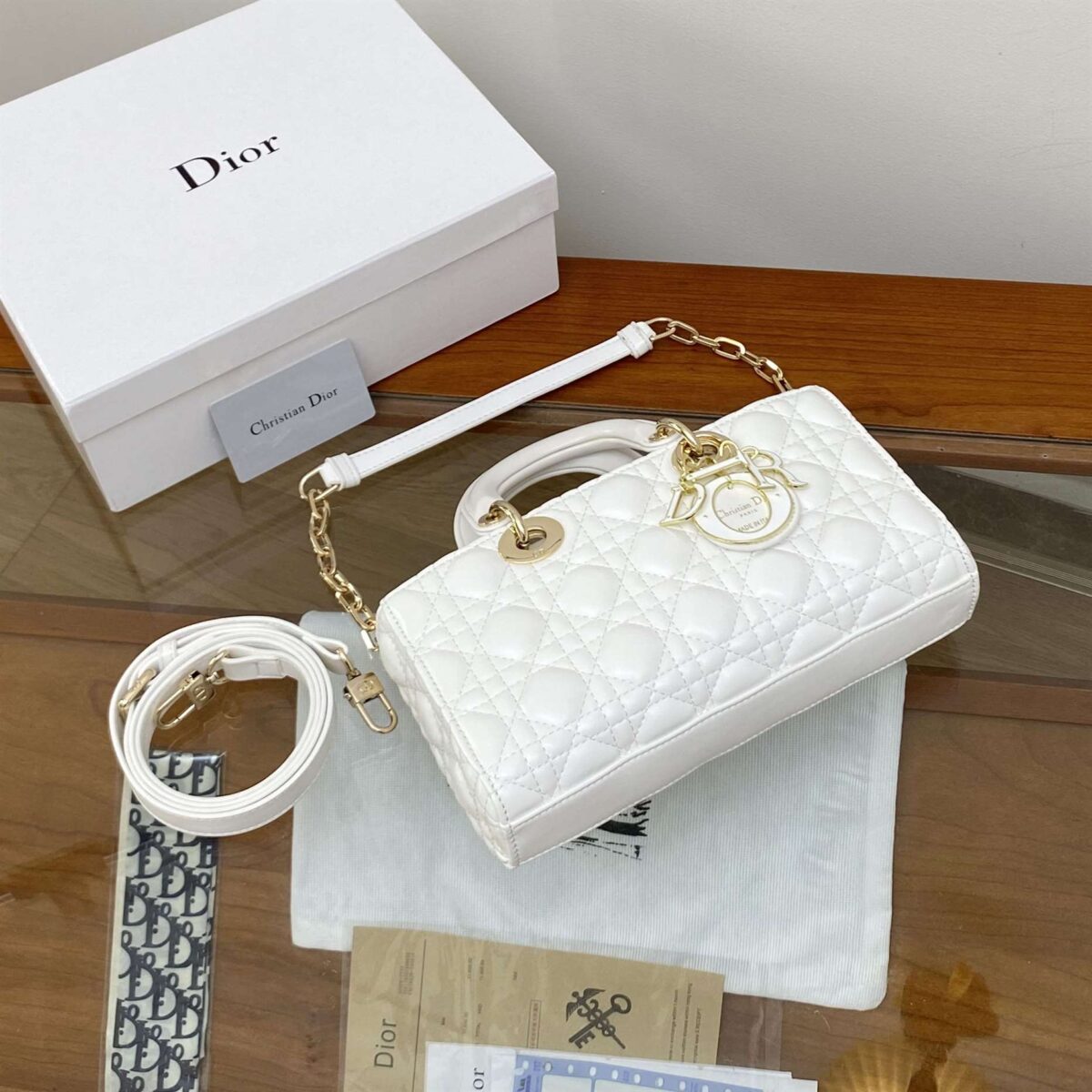 Dior LADY D-JOY BAG Cannage Lambskin replica