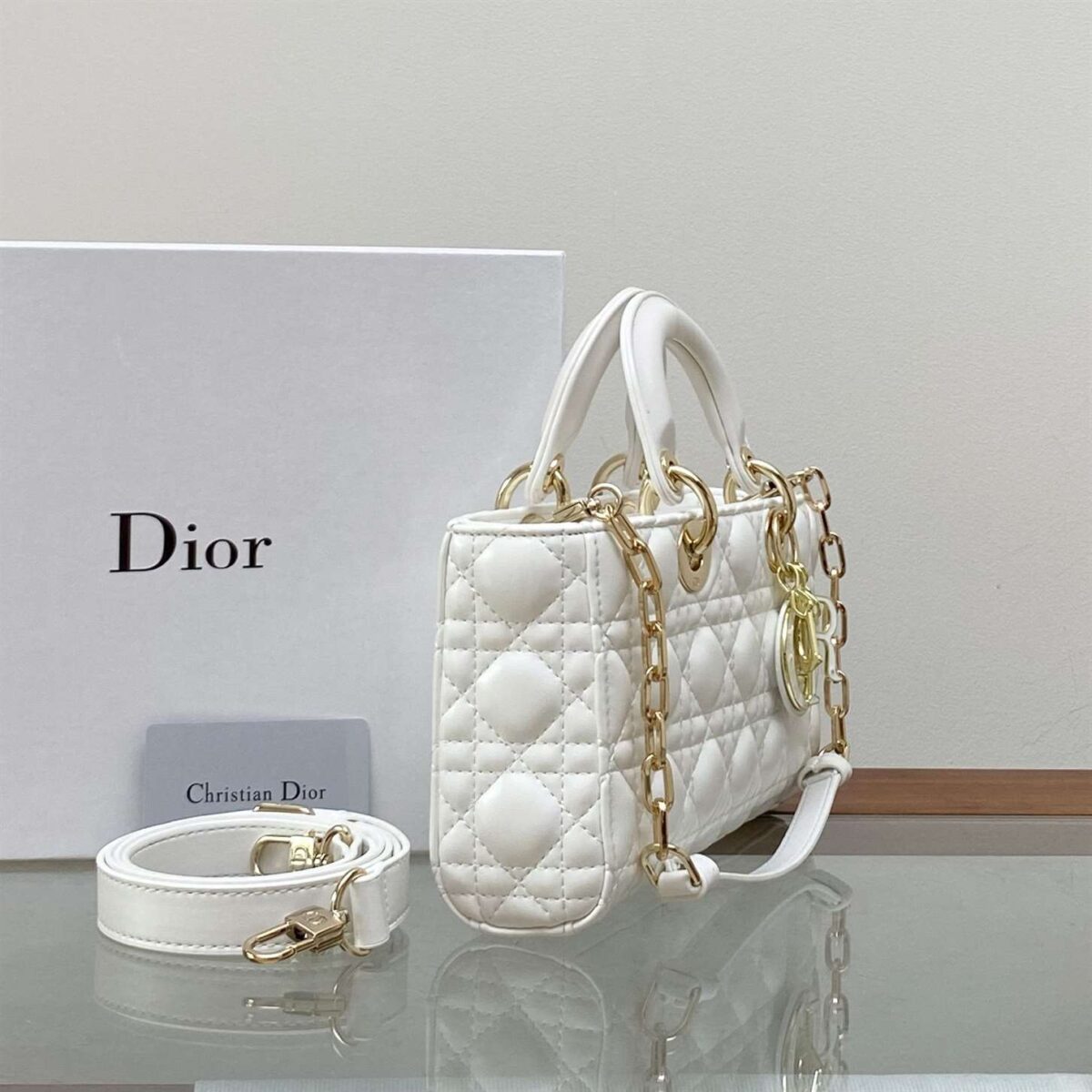 Dior LADY D-JOY BAG Cannage Lambskin replica