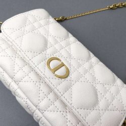 DIOR CARO POUCH WITH CHAIN replica