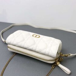 DIOR CARO POUCH WITH CHAIN replica