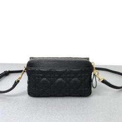 DIOR CARO POUCH WITH CHAIN replica