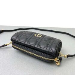 DIOR CARO POUCH WITH CHAIN replica