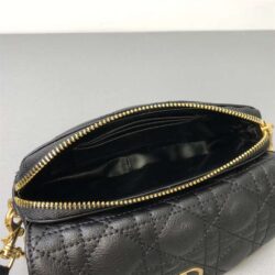 DIOR CARO POUCH WITH CHAIN replica