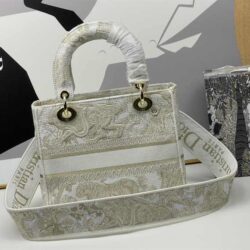 Dior Medium Lady-D Lite Animals Pattern replica