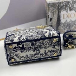 Dior Medium Lady-D Lite Animals Pattern replica