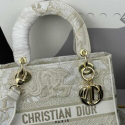 Dior Medium Lady-D Lite Animals Pattern replica