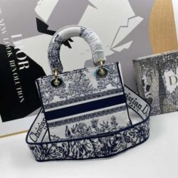 Dior Medium Lady-D Lite Animals Pattern replica