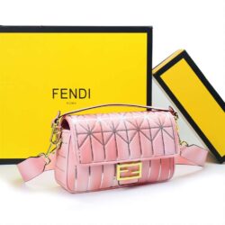 Fendi Baguette Leather Bag replica