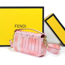 Fendi Baguette Leather Bag replica