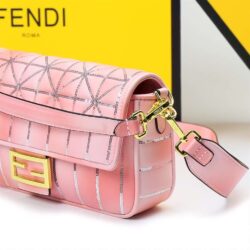 Fendi Baguette Leather Bag replica