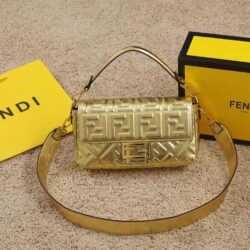 Fendi Baguette FF Leather Bag replica